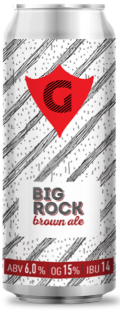 Пиво Гуси Биг Рок / Gusi Big Rock 0.5 - банка