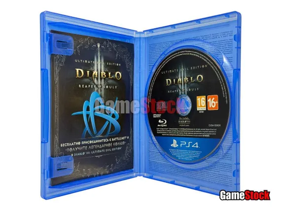 PS4 Diablo 3: Reaper of Souls Ultimate Evil Edition Б/У CUSA-00434 (Полностью на русском языке)