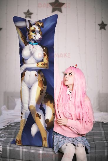 Дакимакура фурри Собачка арт. 0658