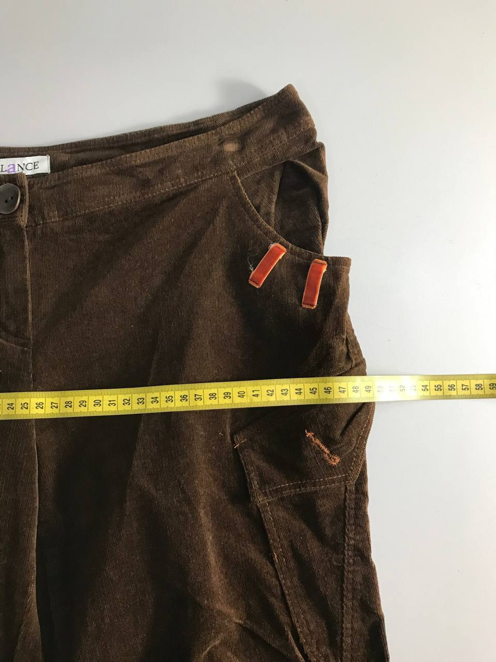 Брюки Glance вельветовые, маркировка 170-96-104, визуально на 48 размер