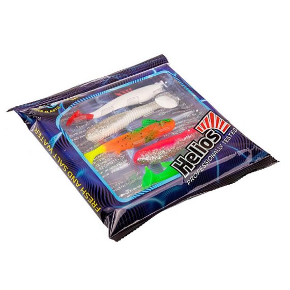 Набор приманок для ловли на джиг 5шт/упак SET#1 (HS-PJ-SET1) Helios