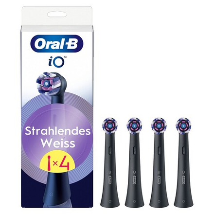 Насадки Oral‑B iO Radiant White RB WB-4, черные, 4 шт.