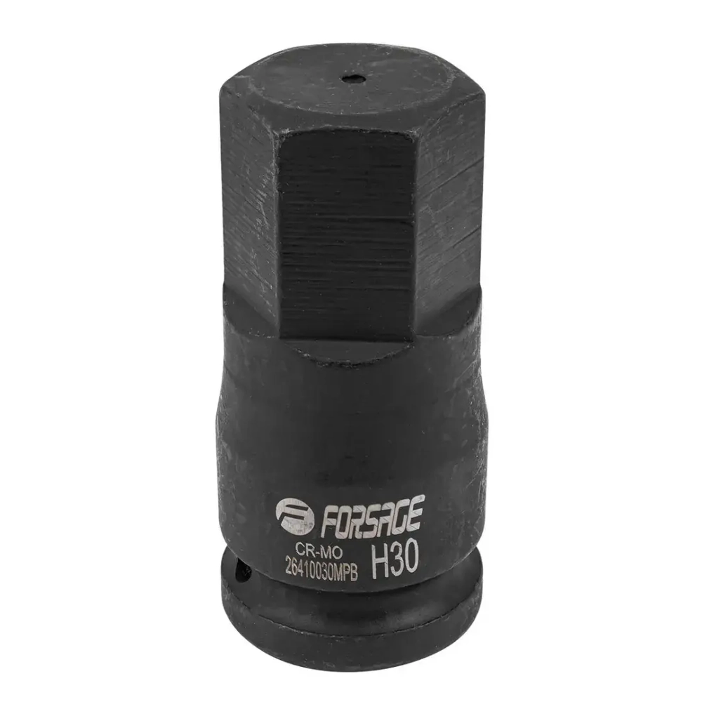 Головка-бита ударная 6-гранная 30мм, 3/4'' Forsage F-26410030MPB