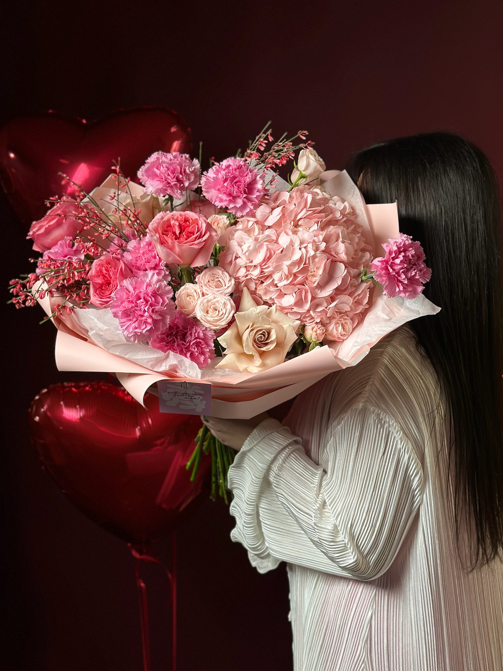 Авторский букет «Нежное признание»