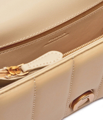 Кожаная сумка через плечо LOVE ONE MINI DC Pinko - бежевый(100074 A1XH)