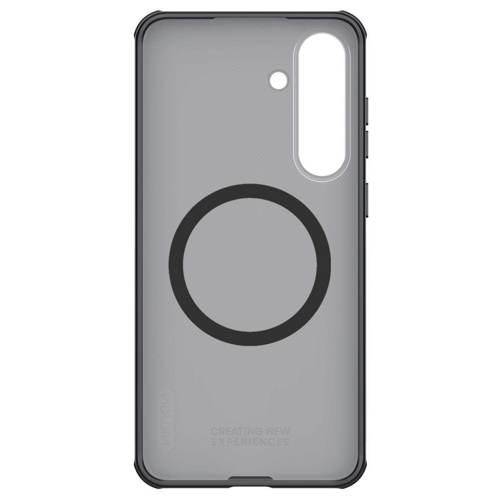 Чехол c MagSafe для Samsung Galaxy S25 FE, серия Super Frosted Shield Pro Magnetic (Clear version) прозрачный тонированный от Nillkin