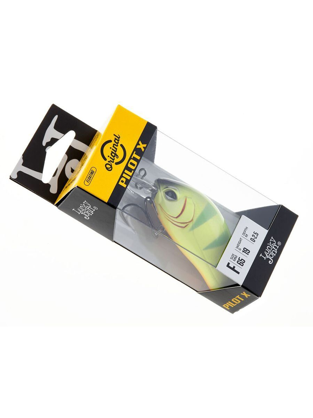 Воблер плавающий Lucky John Original PILOT-XDR F 06.50/003