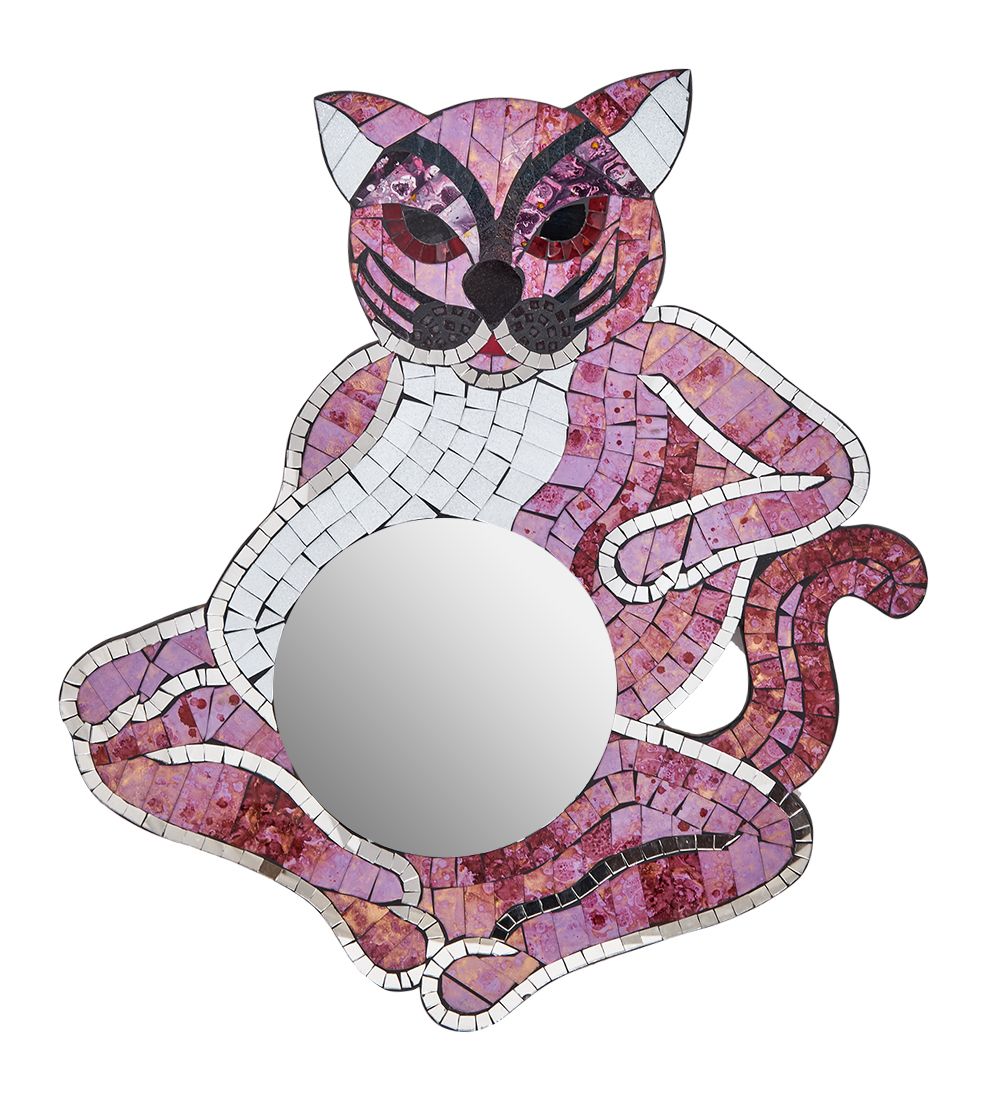 Decor and Gift 48-002-03 Панно «Кот» (мозаика, о.Бали)