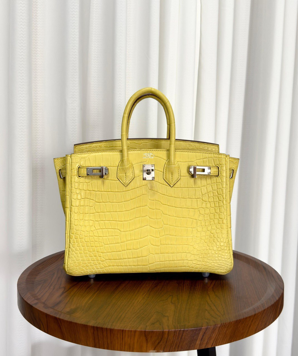 Сумка Hermes из кожи крокодила