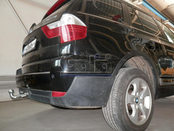 Фаркоп оцинкованный Galia B014C для BMW X3 2004-2010(паспорт и сертификат в комплекте)(без электрики)