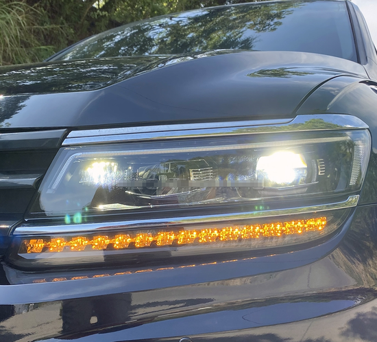 Передние фары VW Тигуан 2 2017-2019 V12 type [ОРИГИНАЛЬНЫЕ комплектующие; Комплект Л+П; ходовые огни; FULL LED]