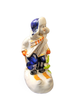 Фарфоровая статуэтка "Лыжник" (Мальчик на лыжах), Полонне ЗХК
