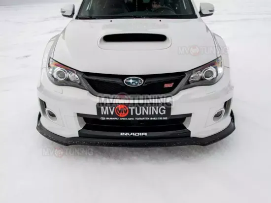 Сплиттер переднего бампера Subaru Impreza  III GE AND GH FACELIFT AND GR FRONT WRX III GENERATION