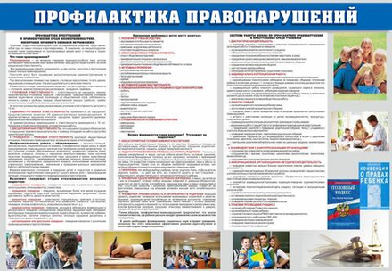 Стенд "Профилактика правонарушений"