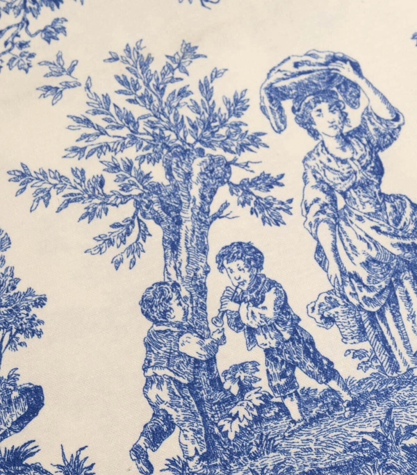 Скатерть – Круглая, синяя, 180 см | Сельская жизнь