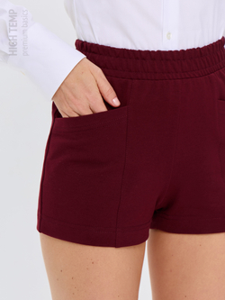 Экстра короткие шорты из футера