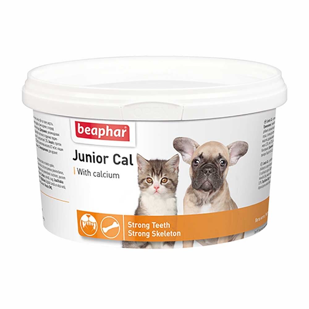 Витамины для котят и щенков для костей (Beaphar Junior Cal) 200 г порошок