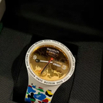 SWATCH Unisex 47mm White Watch