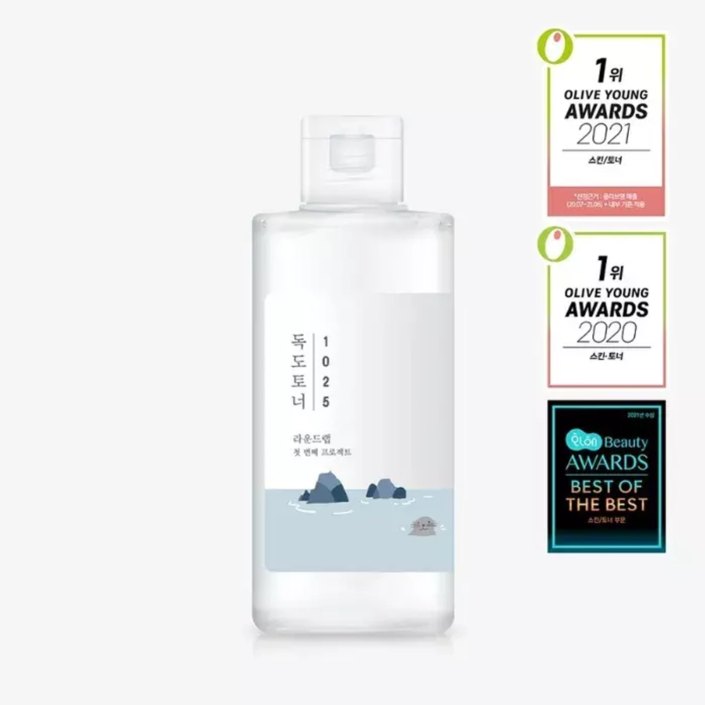 ROUND LAB 1025 Dokdo toner Увлажняющий тонер 200ml