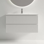 Тумба с раковиной Sancos Snob R SNR90/39W/CN7030 Bianco