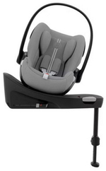 Коляска Cybex Balios S Lux TPE complete Cloud G Stone Grey Plus Base G 4 в 1 Almond Beige с дождевиками