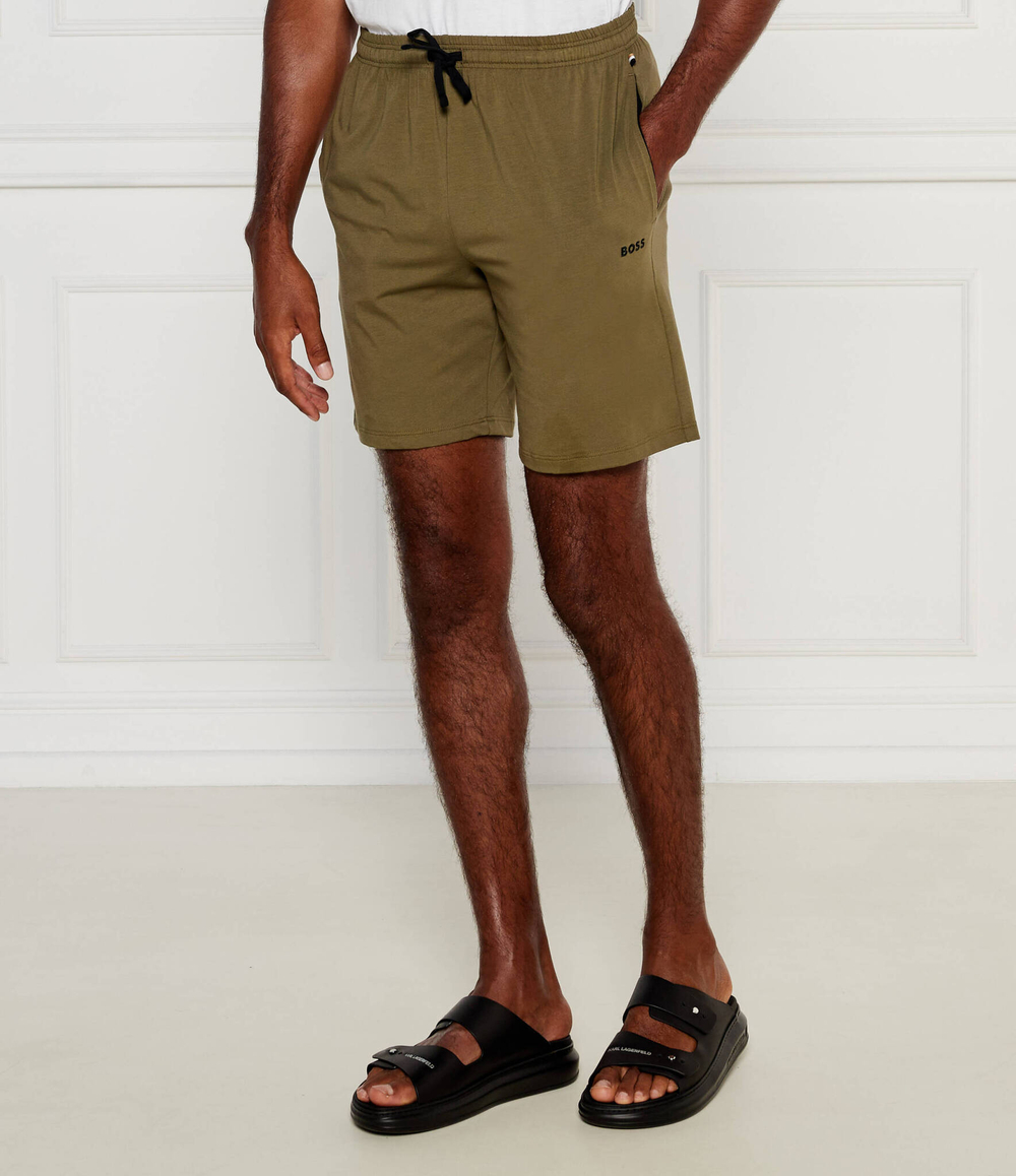 Шорты Mix&Match BOSS BLACK - хаки(50515314)
