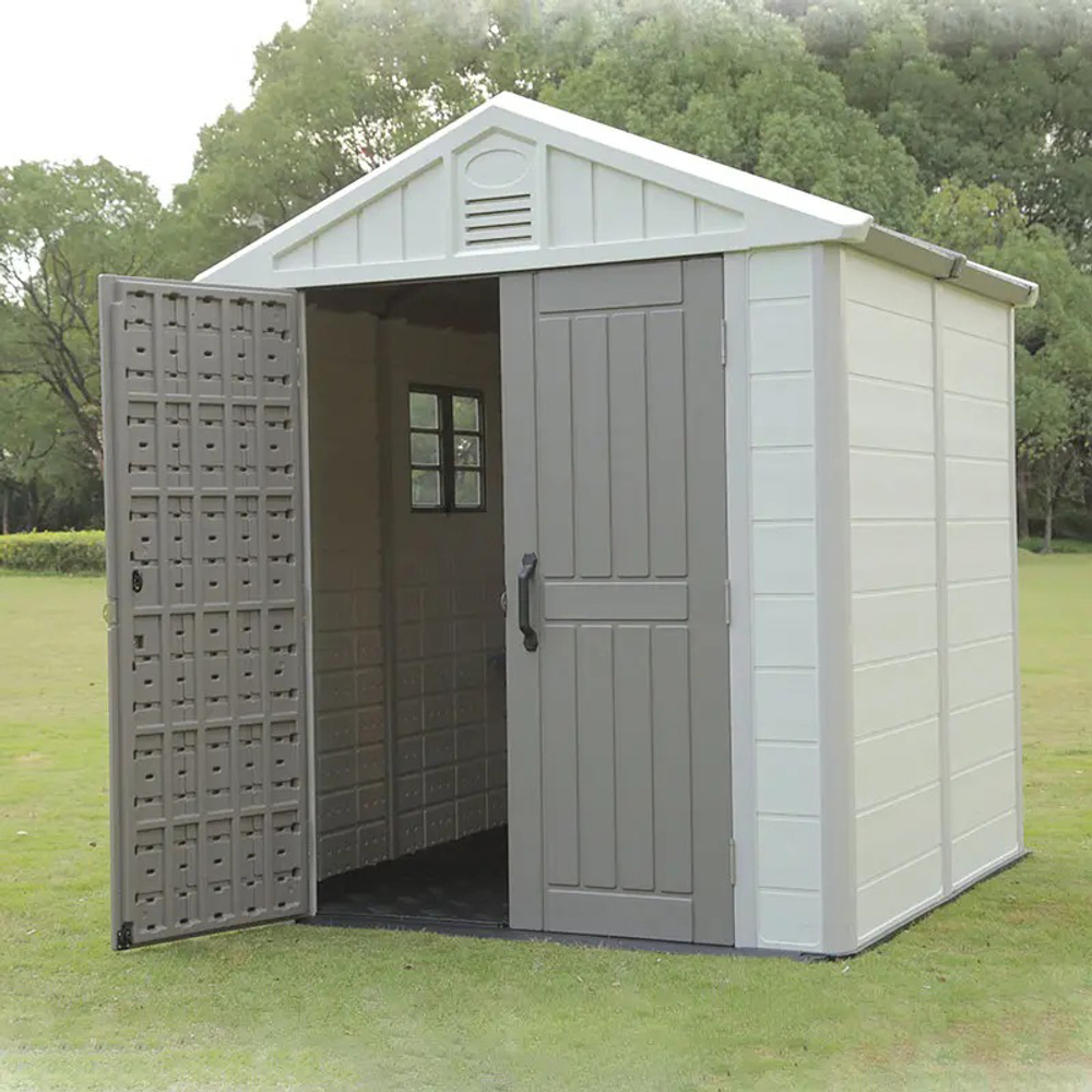 Садовый пластиковый сарай HouzBlock Comfort-2 (2.2x2.2 м)