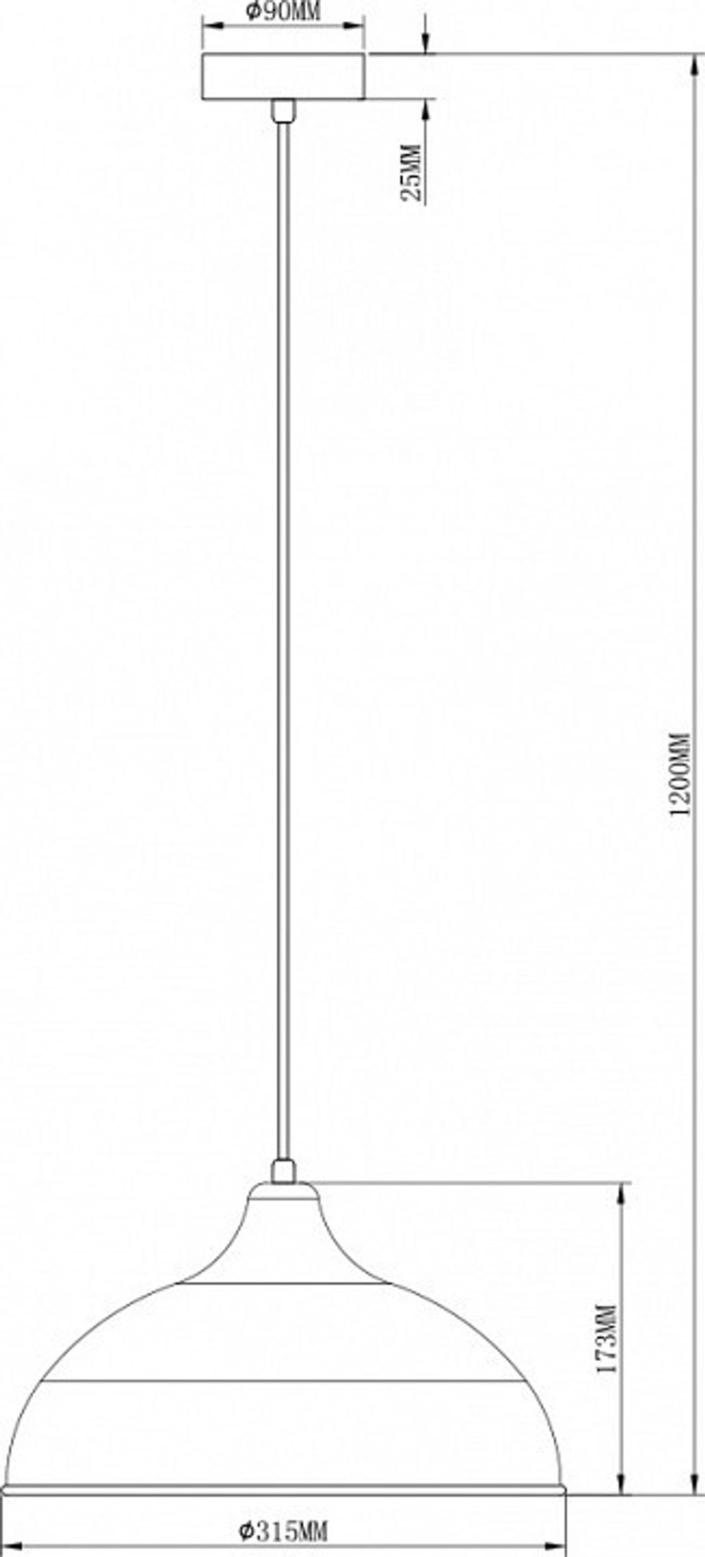 Подвесной светильник Moderli Sega V2760-1P