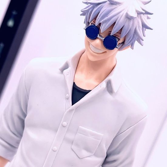 Фигурка Аниме Магическая битва Satoru Gojo Сатору Годжо 22см BP29371P / Фигурка Банпресто по мотивам аниме "Магическая битва", Годжо Сатору