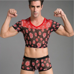 Мужской топик черный Miboer Black