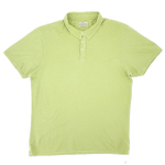 Поло Bowery NYC однотонное Slub Green Glow
