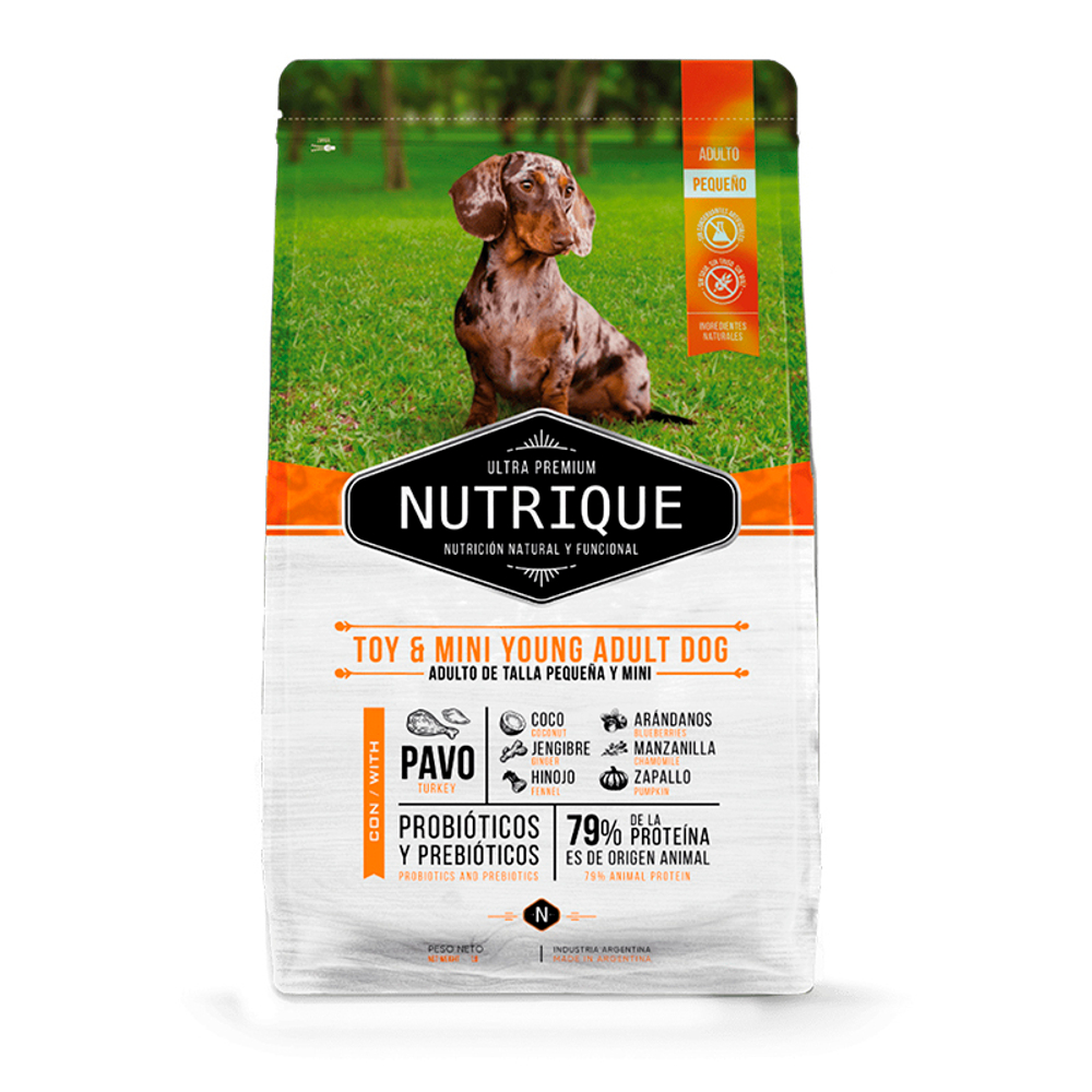 Vitalcan Nutrique Toy & Mini young adult dog 3 кг для собак мелких пород Виталкан