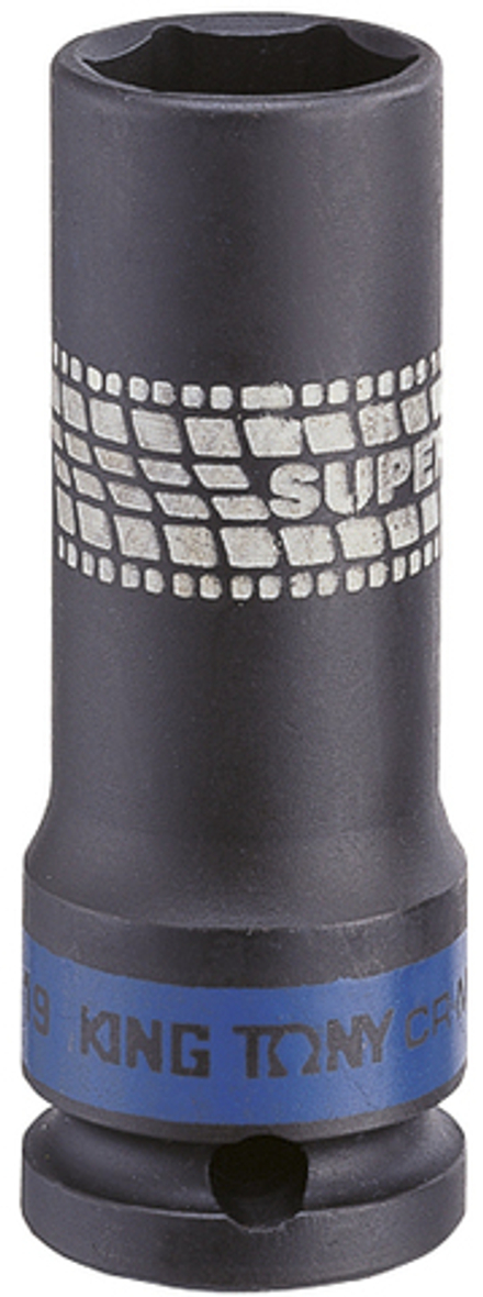 KINGTONY ГОЛОВКА УДАРНАЯ 441519M 1/2" глубок. тонк. 19мм