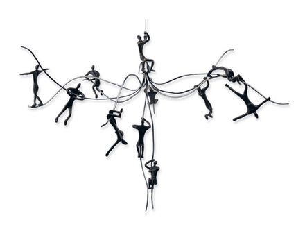 Mukul Goyal Декоративный элемент "Люди на дереве" MG317
