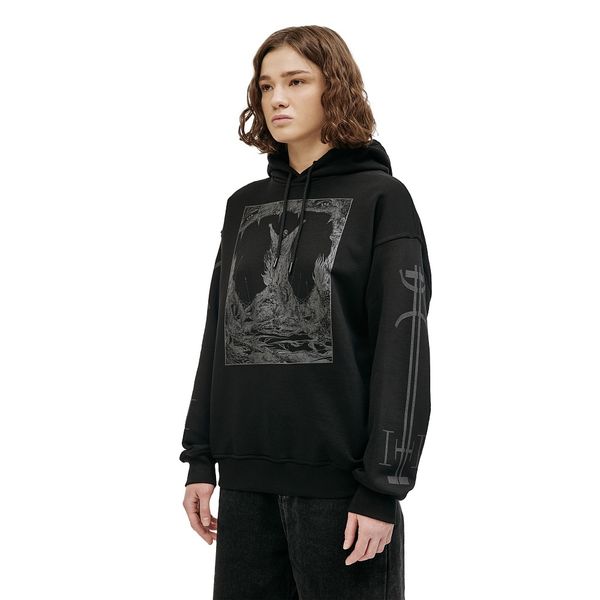Худи Burning Death черный - фото 5