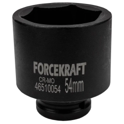 Головка ударная глубокая 3/4'', 54мм (6гр.) FORCEKRAFT FK-46510054