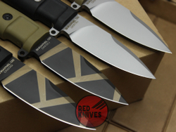 Нож Extrema Ratio Shrapnel OG - черная рукоять, клинок черный камо