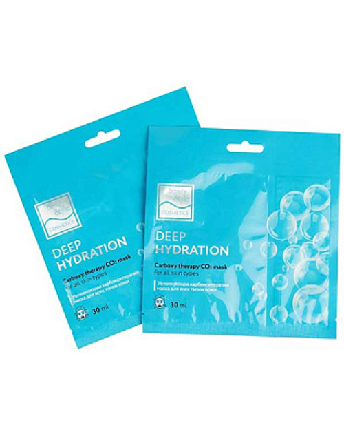 Карбокситерапия маска увлажняющая "Carboxy therapy CO2 - Deep hydration", поштучно, 1 шт. x 30 мл Beauty Style