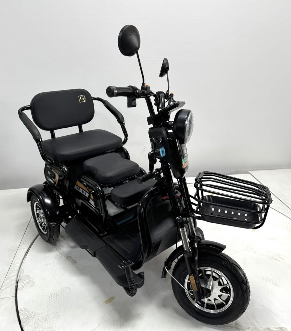 Трицикл GreenCamel GT Фродо EV3 (60V 1200W R8) дифференциал