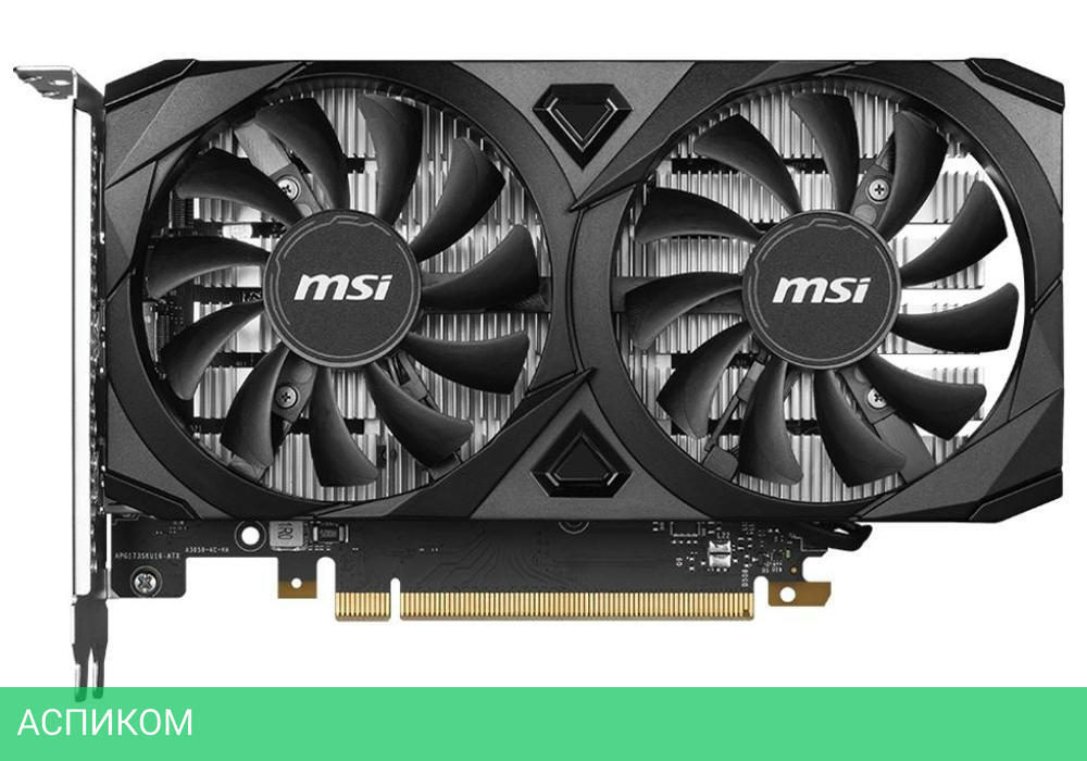 Видеокарта MSI RTX 3050 VENTUS 2X 6G OC GDDR6