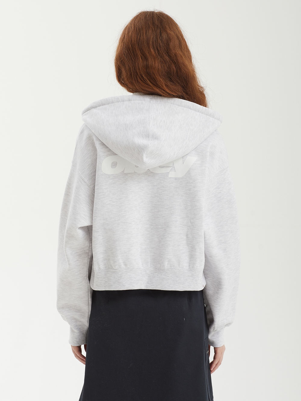 Женская Толстовка League Cropped Zip