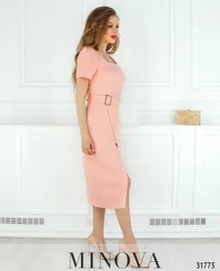 Платье 8607-пудра Minova