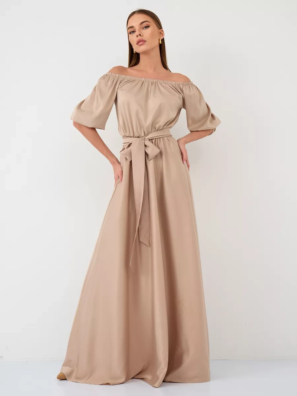 Платье длинное