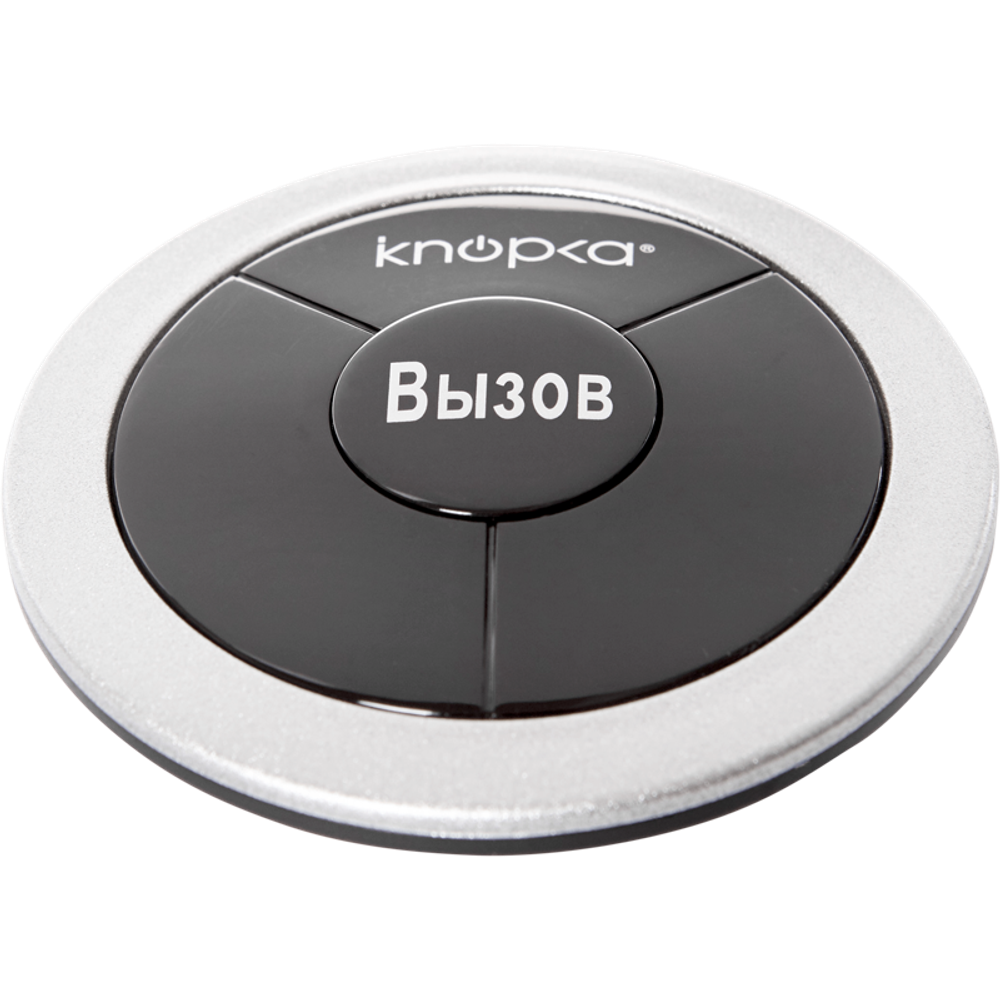 Кнопка вызова iKnopka APE310 серебристый