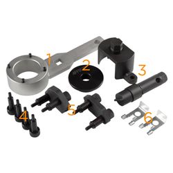 AFFIX (AF10322021C) Набор для проверки и регулировки фаз газораспределения VAG, кейс, 21 предмет