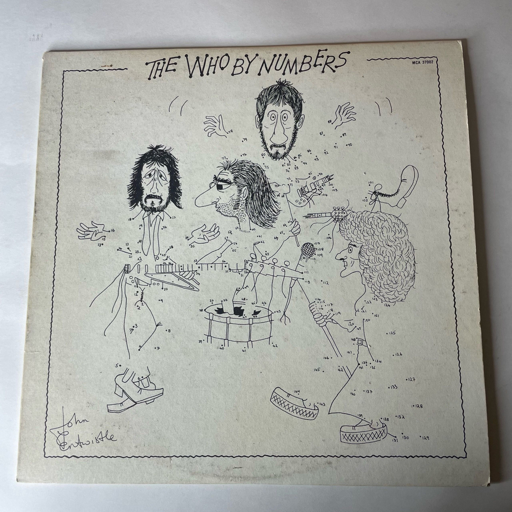 Винтажная виниловая пластинка LP The Who, The Who By Numbers (США 1979)