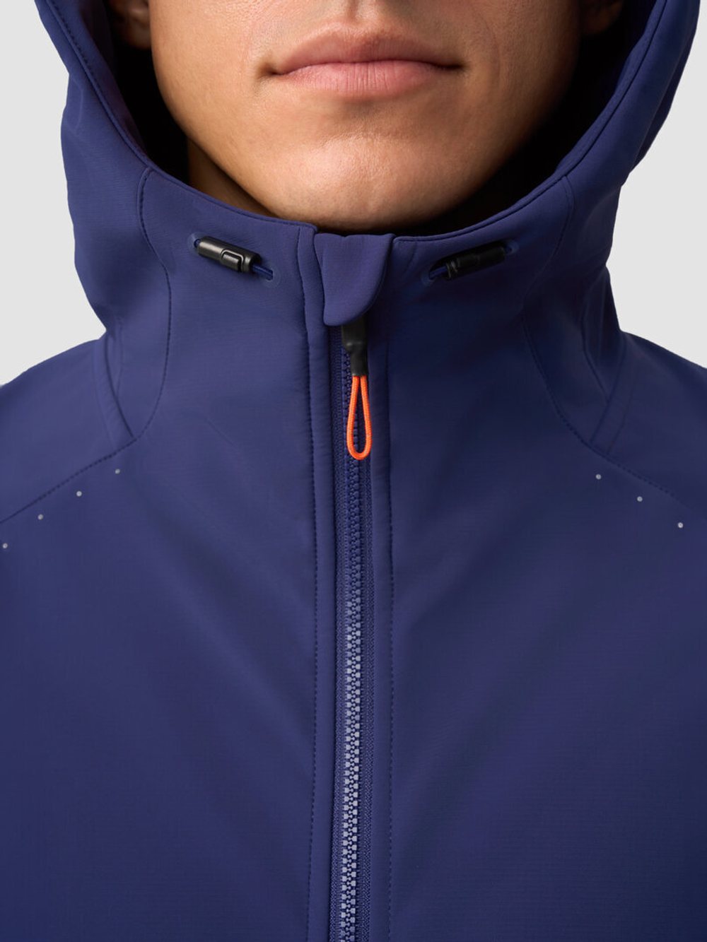 Зимняя беговая куртка GRI Темп 5.0 мужская темно-синяя