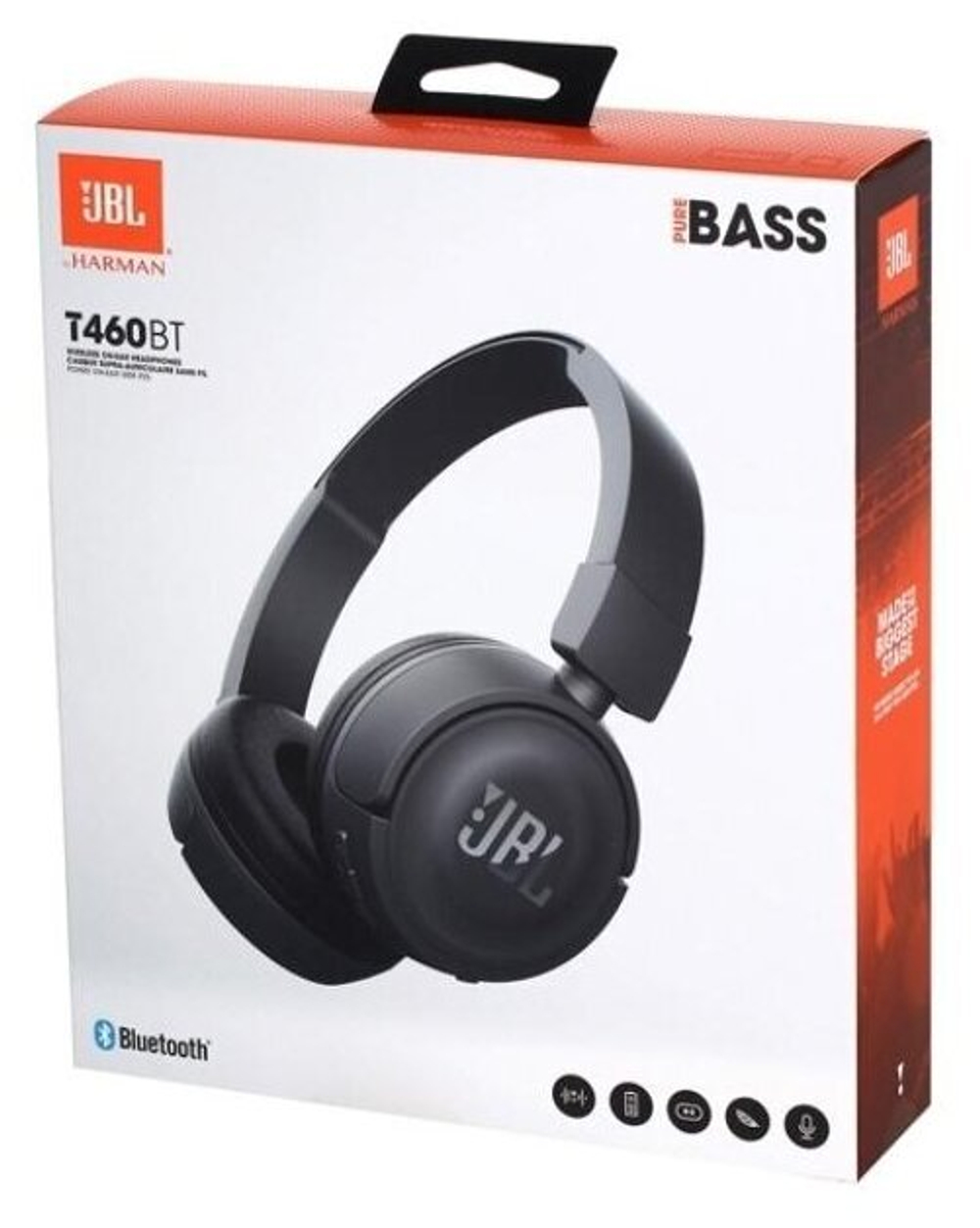 JBL T460BT Black (черные)