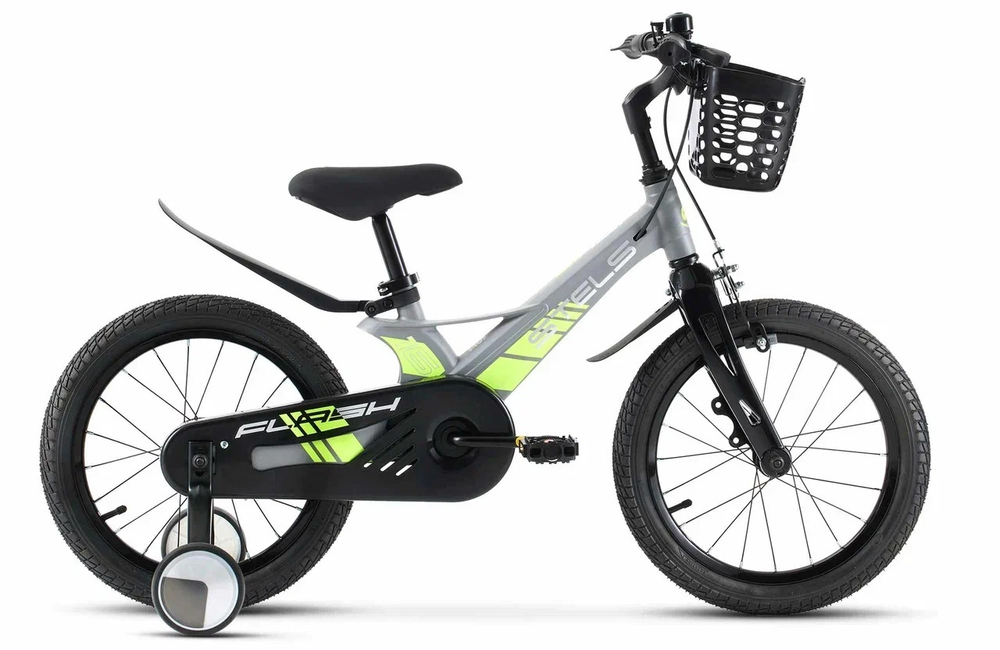 Велосипед 16" STELS Flash KR (8,3" Серый)
