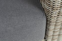 "Боно" диван из искусственного ротанга трехместный, цвет бежевый